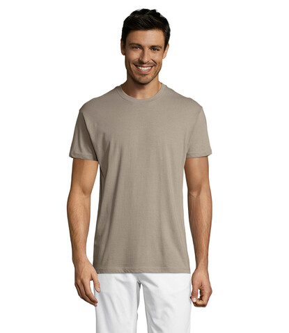 REGENT Uni T-Shirt 150g - Light Grey bedrucken, Art.-Nr. S11380-LG-L