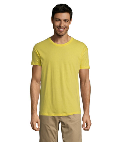REGENT Uni T-Shirt 150g - Lemon bedrucken, Art.-Nr. S11380-LE-M REGENT Uni T-Shirt 150g - Lemon bedrucken, Art.-Nr. S11380-LE-M