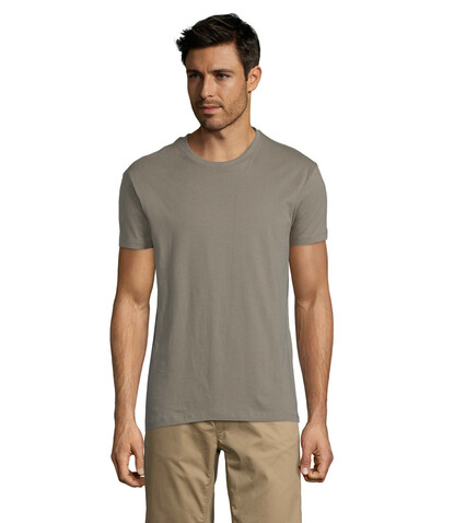 REGENT Uni T-Shirt 150g - Khaki bedrucken, Art.-Nr. S11380-KH-XL