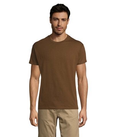 REGENT Uni T-Shirt 150g - Erde bedrucken, Art.-Nr. S11380-EA-M REGENT Uni T-Shirt 150g - Erde bedrucken, Art.-Nr. S11380-EA-M