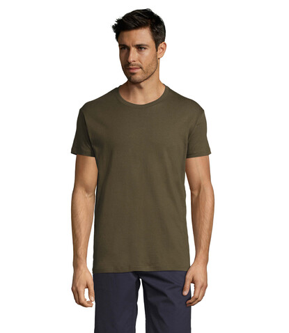 REGENT Uni T-Shirt 150g - Army bedrucken, Art.-Nr. S11380-AR-S