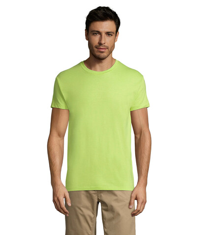 REGENT Uni T-Shirt 150g - Apple Green bedrucken, Art.-Nr. S11380-AG-XS REGENT Uni T-Shirt 150g - Apple Green bedrucken, Art.-Nr. S11380-AG-XS