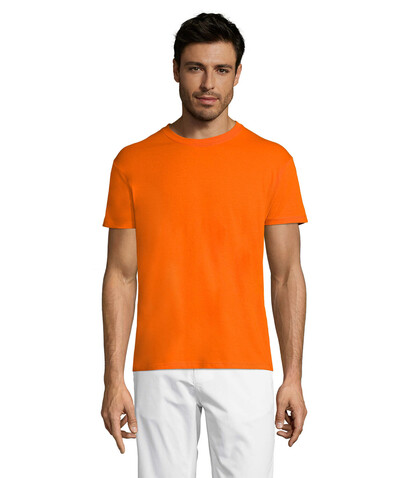 REGENT Uni T-Shirt 150g - Orange bedrucken, Art.-Nr. S11380-OR-3XL