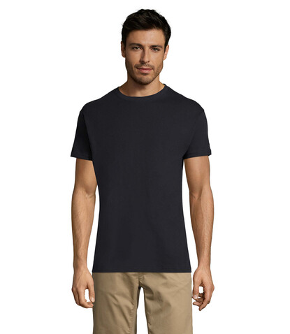 REGENT Uni T-Shirt 150g - Navy bedrucken, Art.-Nr. S11380-NY-4XL