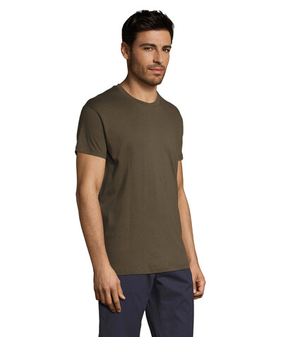 REGENT Uni T-Shirt 150g - Army bedrucken, Art.-Nr. S11380-AR-S