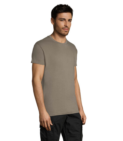 REGENT Uni T-Shirt 150g - Zinc bedrucken, Art.-Nr. S11380-ZI-M