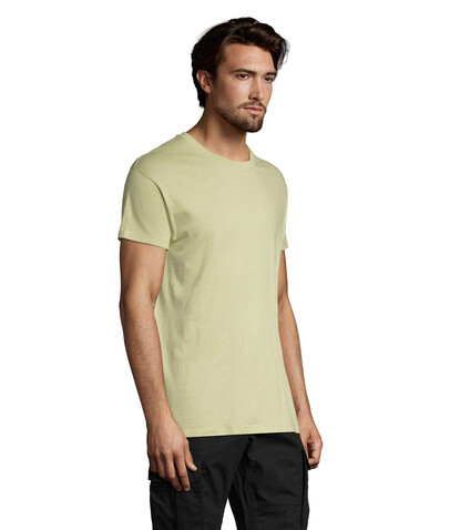REGENT Uni T-Shirt 150g - Sage Green bedrucken, Art.-Nr. S11380-SG-L