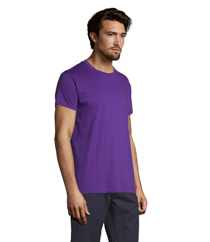 REGENT Uni T-Shirt 150g - Dark Purple bedrucken, Art.-Nr. S11380-DA-XL