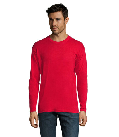 MONARCH MEN T-Shirt 150g - Red bedrucken, Art.-Nr. S11420-RD-XL