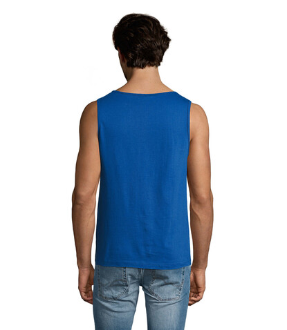 JUSTIN MEN'S TANK TOP 150 - Royal Blue bedrucken, Art.-Nr. S11465-RB-XL