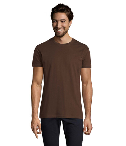 IMPERIAL MEN T-Shirt 190g - Chocolate bedrucken, Art.-Nr. S11500-CH-L IMPERIAL MEN T-Shirt 190g - Chocolate bedrucken, Art.-Nr. S11500-CH-L