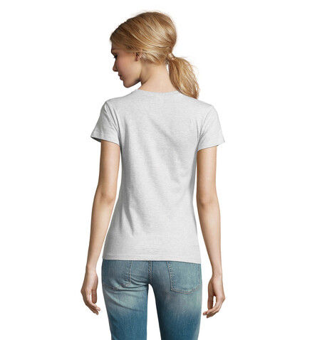 IMPERIAL WOMEN T-Shirt 190g - Ash bedrucken, Art.-Nr. S11502-AS-S