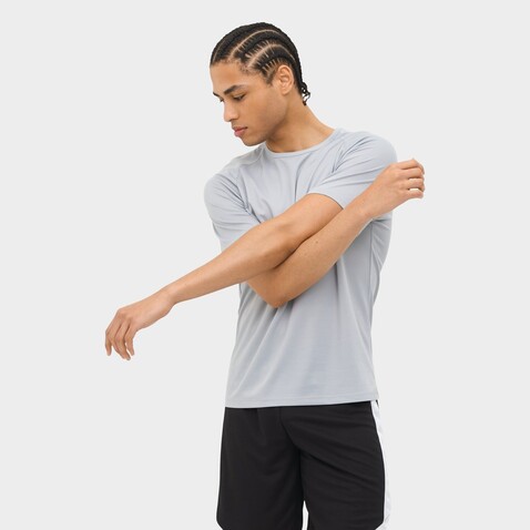 SPORTY MEN T-Shirt - Pure Grey bedrucken, Art.-Nr. S11939-PG-3XL