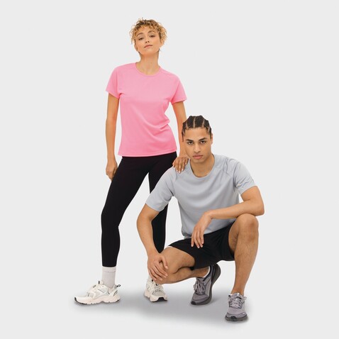 SPORTY MEN T-Shirt - Pure Grey bedrucken, Art.-Nr. S11939-PG-3XL