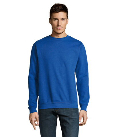 NEW SUPREME SWEATER 280g - Royal Blue bedrucken, Art.-Nr. S13250-RB-XS