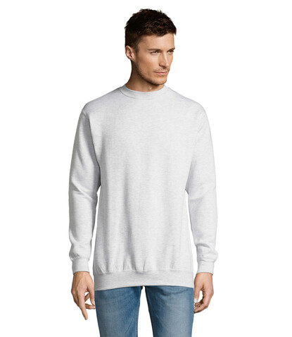 NEW SUPREME SWEATER 280g - Ash bedrucken, Art.-Nr. S13250-AS-XXL NEW SUPREME SWEATER 280g - Ash bedrucken, Art.-Nr. S13250-AS-XXL