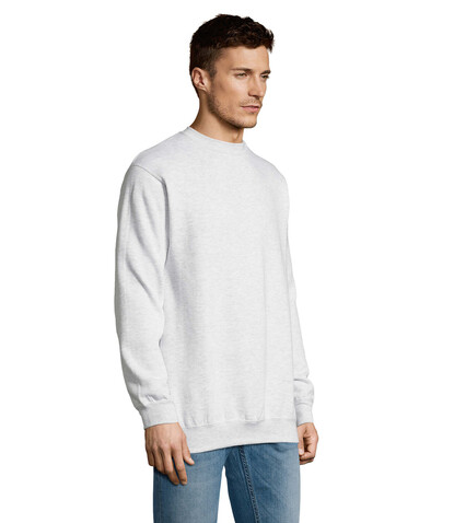 NEW SUPREME SWEATER 280g - Ash bedrucken, Art.-Nr. S13250-AS-XXL NEW SUPREME SWEATER 280g - Ash bedrucken, Art.-Nr. S13250-AS-XXL
