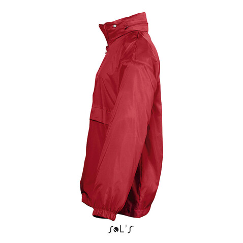 SURF KIDS WINDBREAKER 210g - Red bedrucken, Art.-Nr. S32300-RD-XL