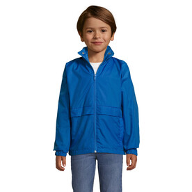 SURF KIDS WINDBREAKER 210g - Royal Blue bedrucken, Art.-Nr. S32300-RB-4XL