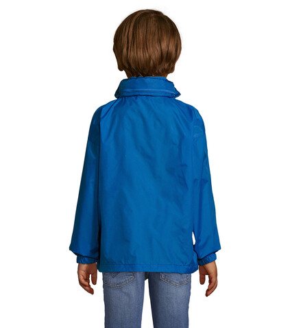 SURF KIDS WINDBREAKER 210g - Royal Blue bedrucken, Art.-Nr. S32300-RB-XXL
