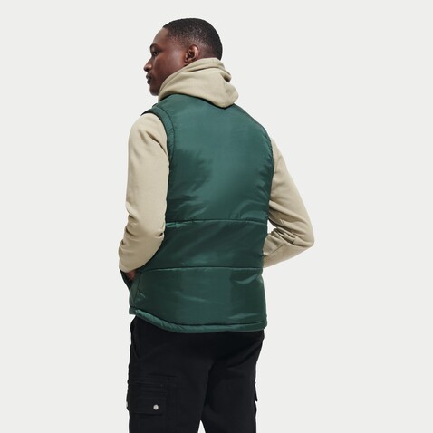 WARM MEN Bodywarmer - Forest Green bedrucken, Art.-Nr. S44002-FG-M