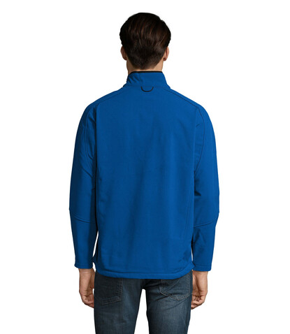 RELAX HERREN JACKE 340g - Royal Blue bedrucken, Art.-Nr. S46600-RB-XL