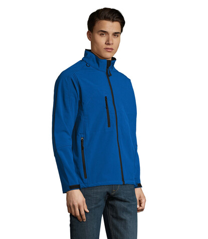 RELAX HERREN JACKE 340g - Royal Blue bedrucken, Art.-Nr. S46600-RB-XL