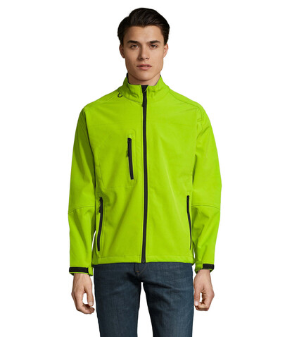 RELAX HERREN JACKE 340g - Grün Absinthe bedrucken, Art.-Nr. S46600-GA-4XL