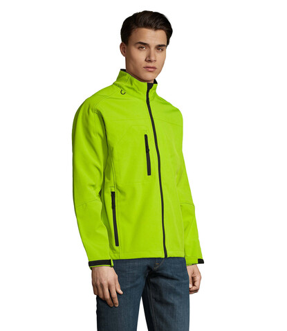 RELAX HERREN JACKE 340g - Grün Absinthe bedrucken, Art.-Nr. S46600-GA-4XL
