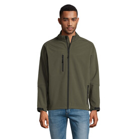 RELAX HERREN JACKE 340g - Army bedrucken, Art.-Nr. S46600-AR-XXL