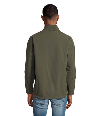 RELAX HERREN JACKE 340g - Army bedrucken, Art.-Nr. S46600-AR-XXL
