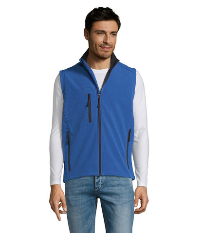RALLYE MEN SOFTSHELL JACKET - Royal Blue bedrucken, Art.-Nr. S46601-RB-XXL RALLYE MEN SOFTSHELL JACKET - Royal Blue bedrucken, Art.-Nr. S46601-RB-XXL