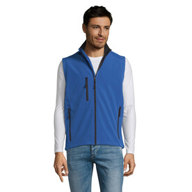 RALLYE MEN SOFTSHELL JACKET - Royal Blue bedrucken, Art.-Nr. S46601-RB-XXL