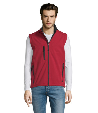 RALLYE MEN SOFTSHELL JACKET - Pepper Red bedrucken, Art.-Nr. S46601-PE-L RALLYE MEN SOFTSHELL JACKET - Pepper Red bedrucken, Art.-Nr. S46601-PE-L