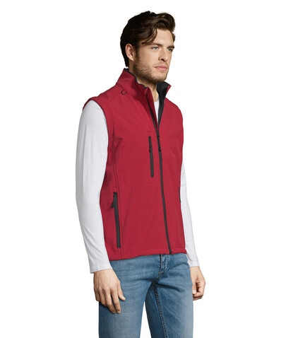 RALLYE MEN SOFTSHELL JACKET - Pepper Red bedrucken, Art.-Nr. S46601-PE-L RALLYE MEN SOFTSHELL JACKET - Pepper Red bedrucken, Art.-Nr. S46601-PE-L