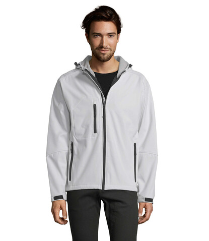 REPLAY Herren Jacke 340g - White bedrucken, Art.-Nr. S46602-WH-XS