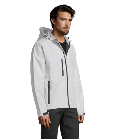REPLAY Herren Jacke 340g - White bedrucken, Art.-Nr. S46602-WH-XS