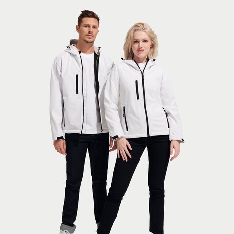 REPLAY Herren Jacke 340g - White bedrucken, Art.-Nr. S46602-WH-XS
