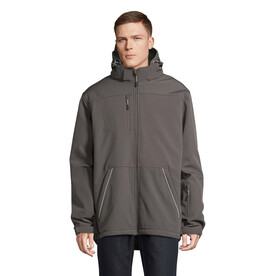 ROCK MEN WINTER SOFTSHELL - Anthrazitgrau bedrucken, Art.-Nr. S46604-CR-XXL