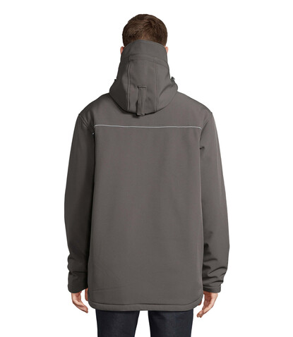 ROCK MEN WINTER SOFTSHELL - Anthrazitgrau bedrucken, Art.-Nr. S46604-CR-3XL ROCK MEN WINTER SOFTSHELL - Anthrazitgrau bedrucken, Art.-Nr. S46604-CR-3XL