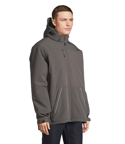 ROCK MEN WINTER SOFTSHELL - Anthrazitgrau bedrucken, Art.-Nr. S46604-CR-3XL ROCK MEN WINTER SOFTSHELL - Anthrazitgrau bedrucken, Art.-Nr. S46604-CR-3XL