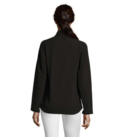 ROXY DAMEN JACKE 340g - Schwarz bedrucken, Art.-Nr. S46800-BK-L
