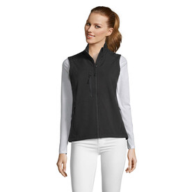 RALLYE WOMEN SOFTSHELL - Schwarz bedrucken, Art.-Nr. S46801-BK-XXL