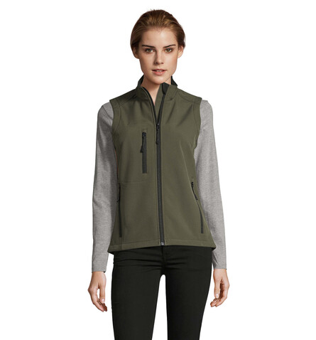RALLYE WOMEN SOFTSHELL - Army bedrucken, Art.-Nr. S46801-AR-M
