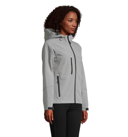 REPLAY Damen Jacke 340g - Graue Melange bedrucken, Art.-Nr. S46802-GM-XL REPLAY Damen Jacke 340g - Graue Melange bedrucken, Art.-Nr. S46802-GM-XL