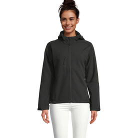REPLAY Damen Jacke 340g - Schwarz bedrucken, Art.-Nr. S46802-BK-XXL