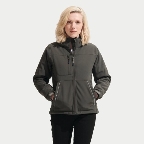 ROCK WOMEN WINTER SOFTSHELL - Anthrazitgrau bedrucken, Art.-Nr. S46804-CR-S ROCK WOMEN WINTER SOFTSHELL - Anthrazitgrau bedrucken, Art.-Nr. S46804-CR-S