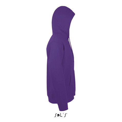 SNAKE Hoodie - Dark Purple bedrucken, Art.-Nr. S47101-DA-XXL