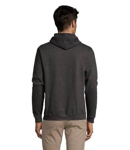 SNAKE Hoodie - Charcoal Melange bedrucken, Art.-Nr. S47101-CE-M