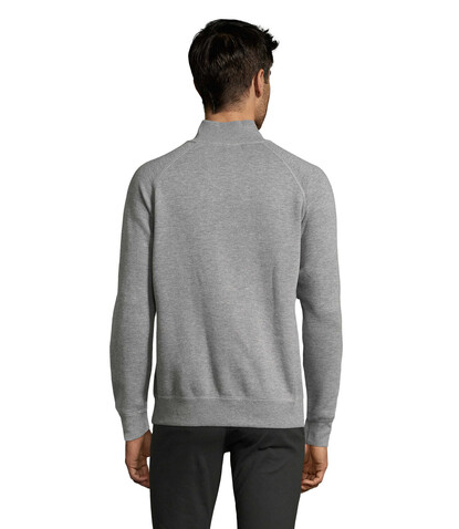 SUNDAE MEN ZIPPED JACKET - Deep Grey Melange bedrucken, Art.-Nr. S47200-DD-S SUNDAE MEN ZIPPED JACKET - Deep Grey Melange bedrucken, Art.-Nr. S47200-DD-S